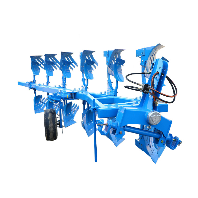 Traktor pertanian bajak reversibel hidrolik