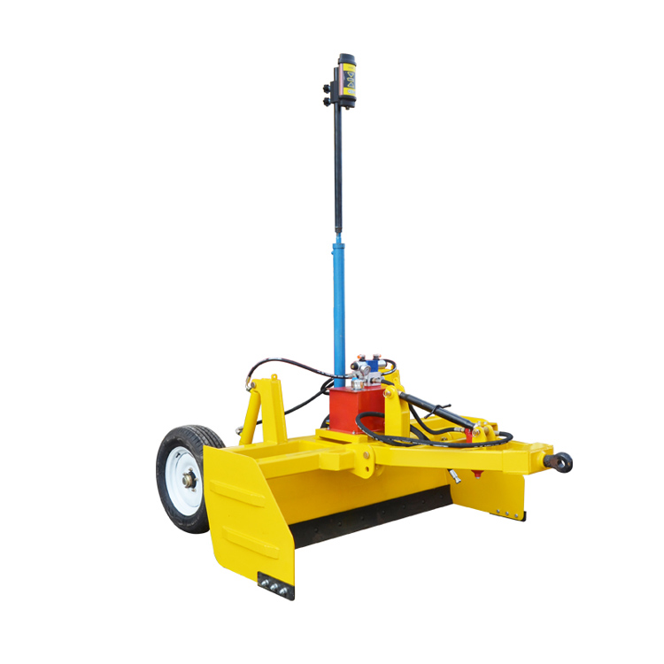 Laser leveler dipandu laser