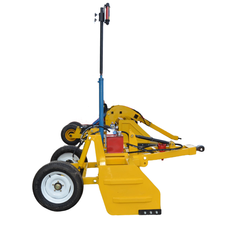 Mesin leveling tanah laser