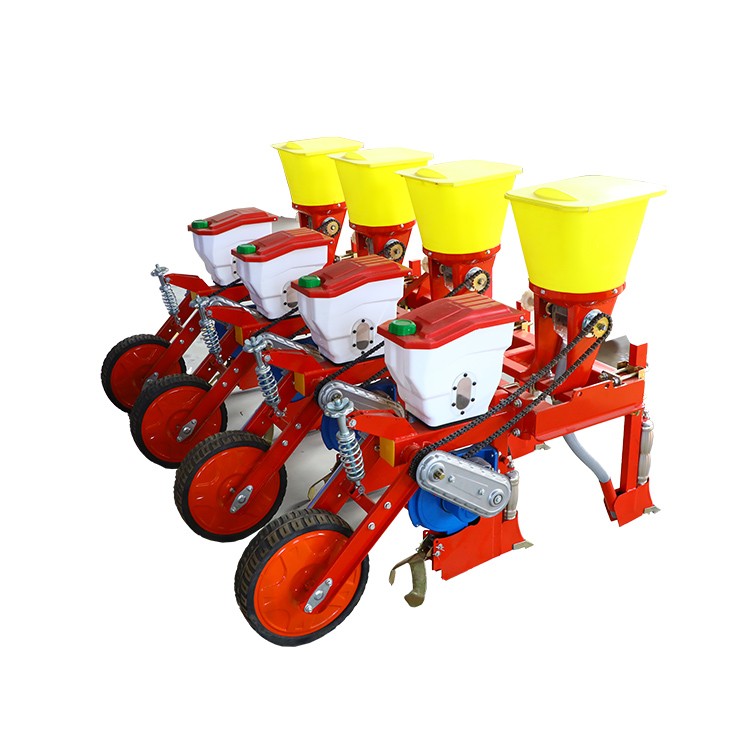 Traktor pemasangan jagung seeder